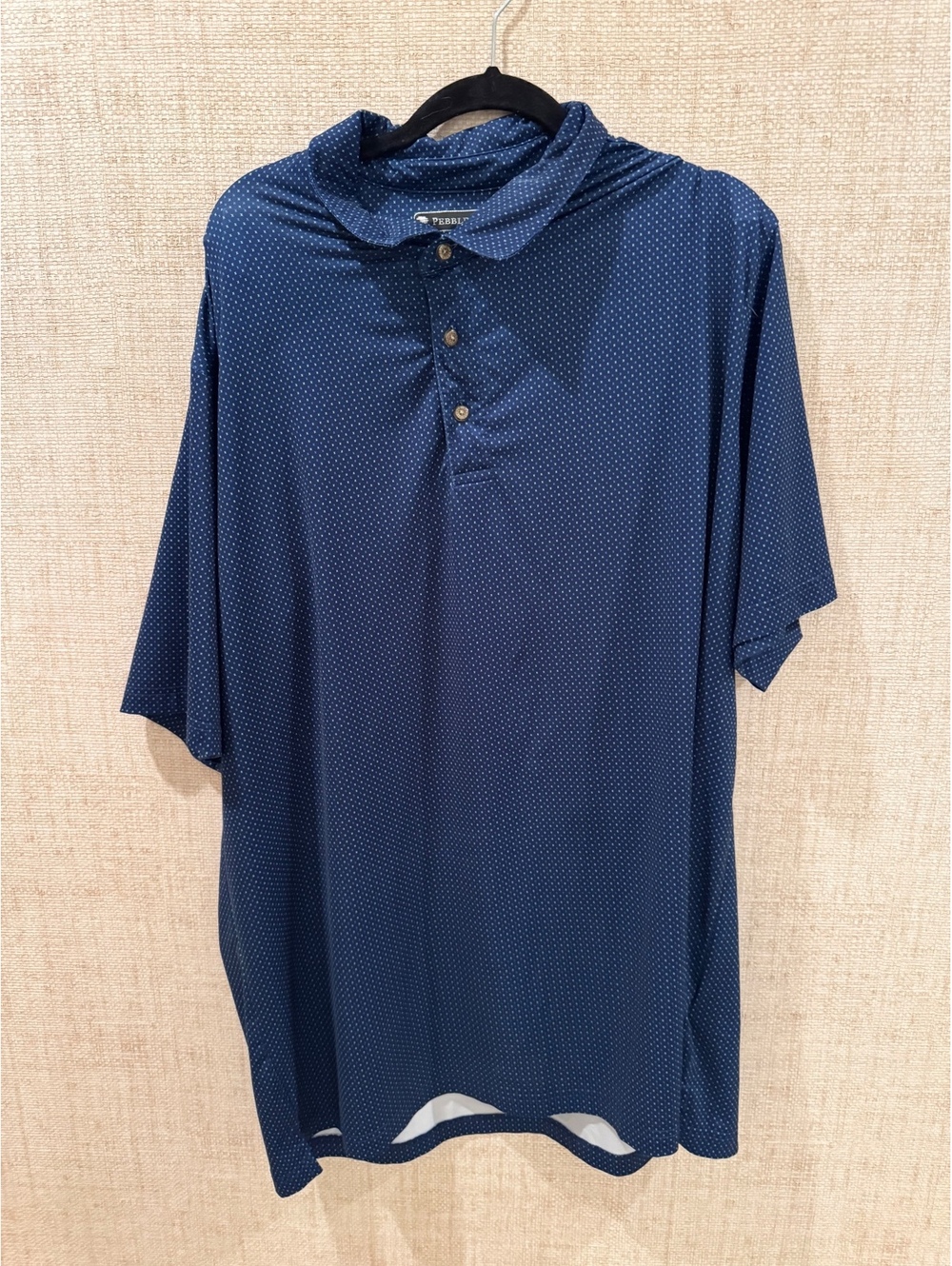 Pebble Beach Dry-luxe Professionals Polo Golf Shirt Men's XXL